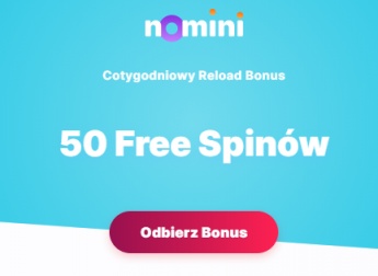 Zgarniaj free spiny każdego tygodnia w Nomini