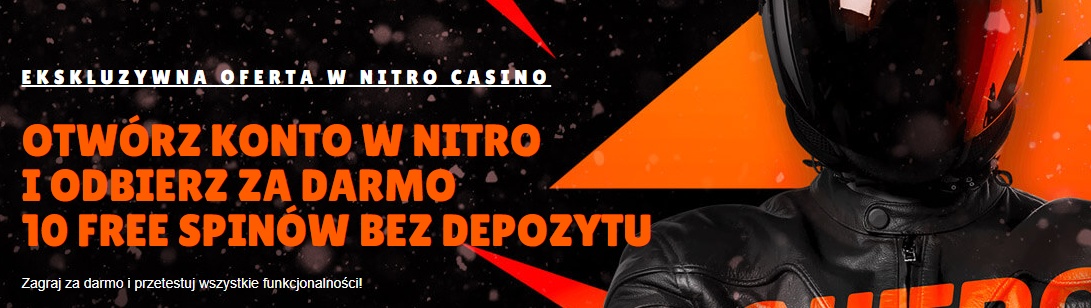 Nitrocasino bonus powitalny bez depozytu