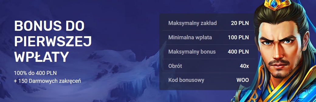 Znakomity bonus od pierwsze wpłaty czeka na nowych depozytorów woo casino